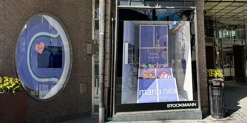 Maria Nilan näyteikkuna keräsi katseet ja suukot someen