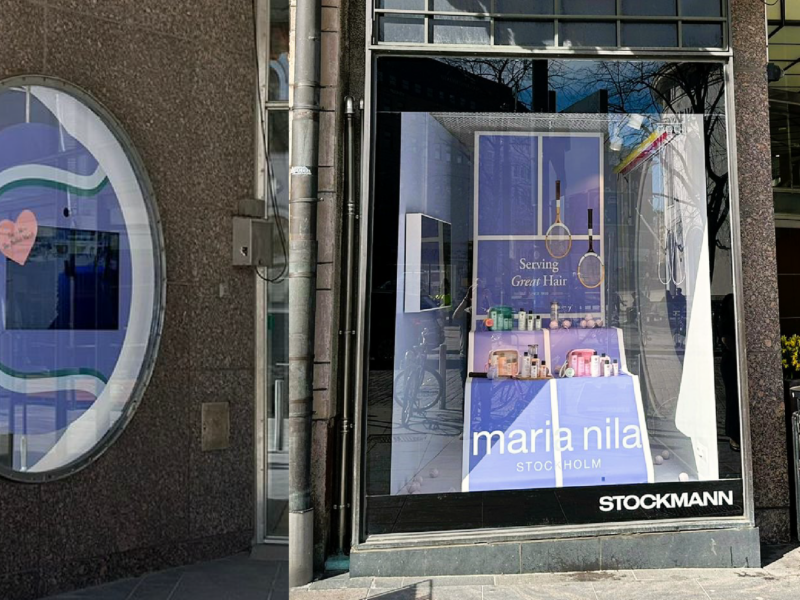 Maria Nilan näyteikkuna keräsi katseet ja suukot someen